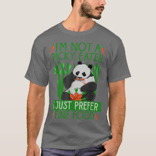 T-shirt Fussy Manger Amour Carotte Choosy Picky Manger Man