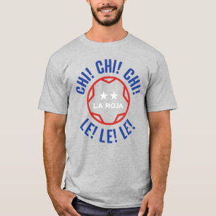 T-shirt Fútbol du Chili/T-shirt du football