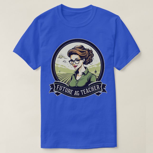 T-shirt Futur AG Enseignant Agriculture Futur Agriculteur (Design devant)
