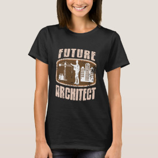 T-shirt Futur Architecte Rétro Vintage Architecture Étudia