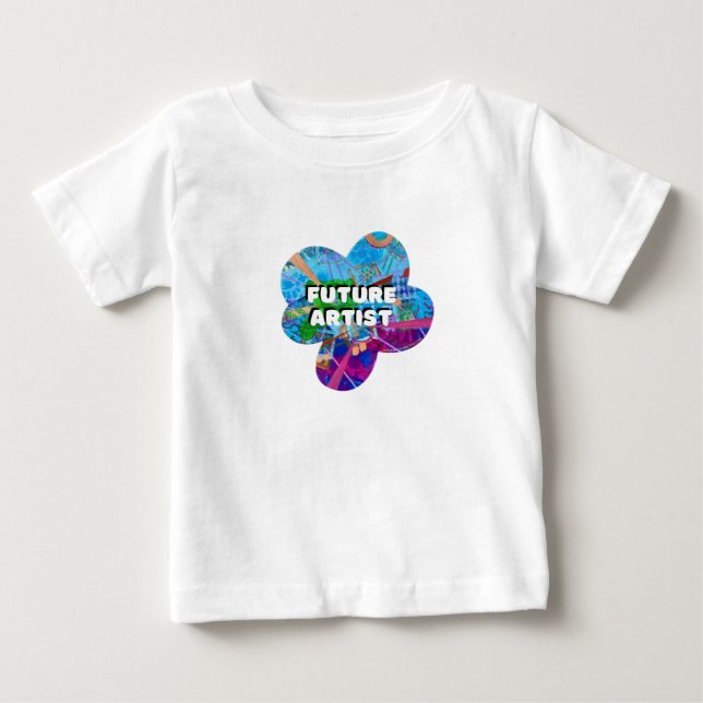 T-shirt futur artiste enfant (Devant)