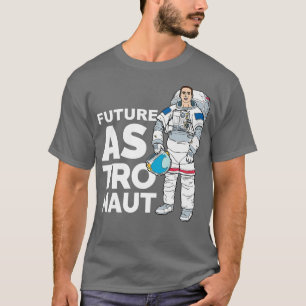 T-shirt Futur astronaute Lune atterrissage Astronomie spat