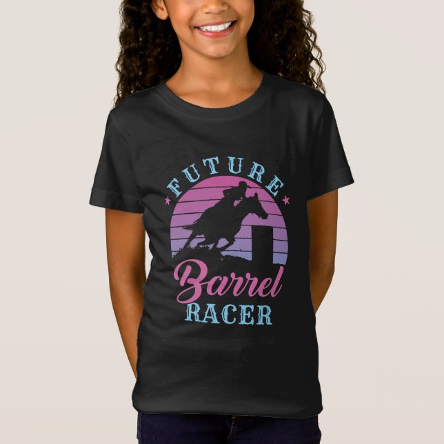 T-Shirt Futur Barrel Racer (Devant)