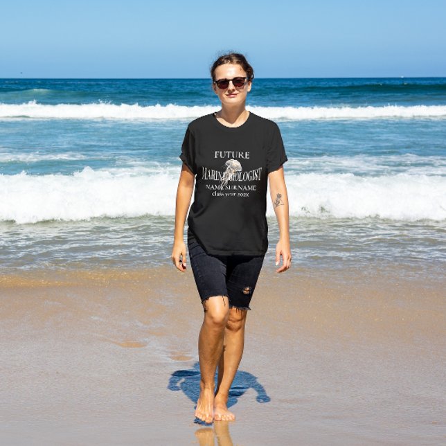T-shirt Futur carrière Biologiste marin Étudiant en format (Créateur téléchargé)
