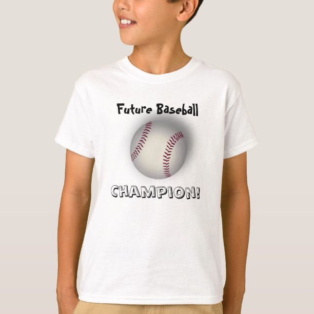 T-shirt Futur Champion de Baseball ! (Devant)