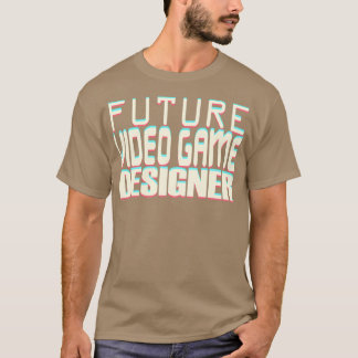 T-shirt Futur concepteur de jeux vidéo