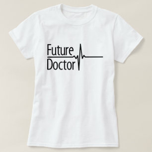 T-shirt Futur docteur ECG