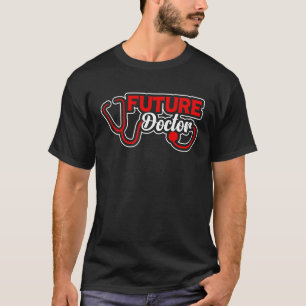T-shirt Futur Docteur Med School Étudiants Médicales Médec