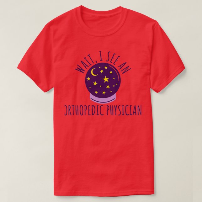 T-shirt Futur don de diplôme de médecin orthopédique (Design devant)