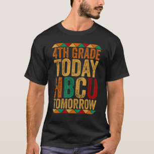 T-shirt Futur étudiant du collège HBCU 4e année aujourd'hu