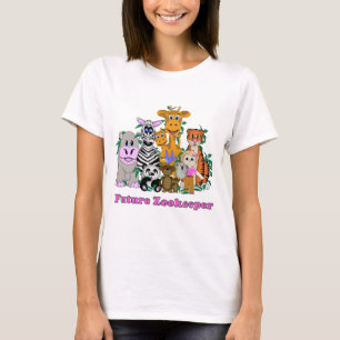 T-shirt Futur gardienne de zoo
