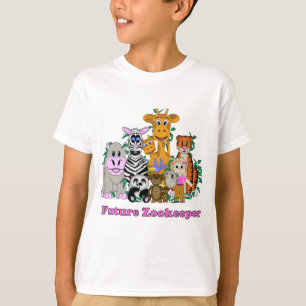 T-shirt Futur gardienne de zoo