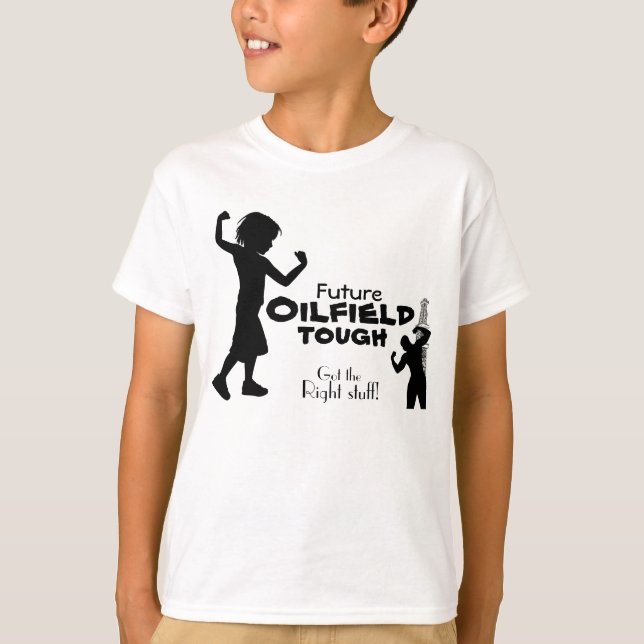 T-shirt Futur gisement de pétrole dur (Devant)