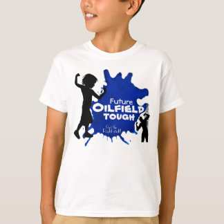 T-shirt Futur gisement de pétrole dur (ÉCLABOUSSURE)