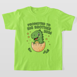 T-shirt Futur Grand Frère 2026 Promu Grand Frère