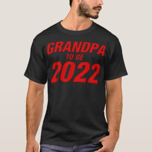 T-shirt Futur grand-père deviendra GrandPapa 2022 Pops
