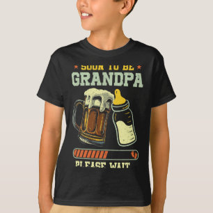T-shirt Futur Grand-Père Prévu 2025 Annonce de Grossesse