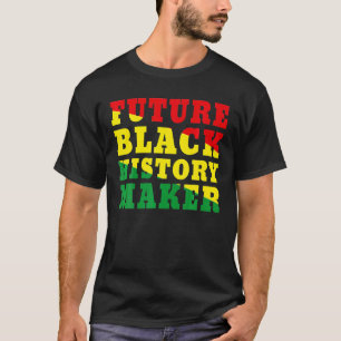 T-shirt Futur Histoire noire Rendre les couleurs africaine