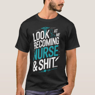 T-shirt Futur infirmier étudiant en soins infirmiers survi