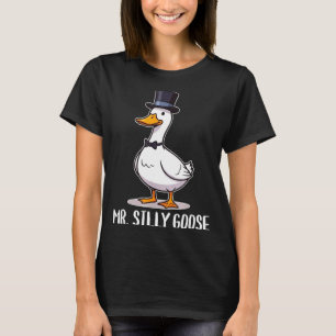 T-shirt Futur marié, mariage, futur marié idiot, oie, qui 