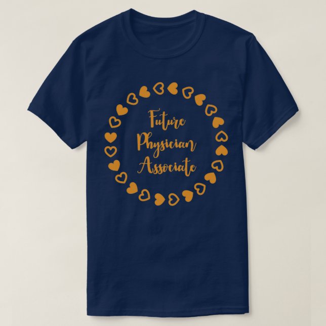 T-shirt Futur médecin associé (Design devant)