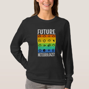 T-shirt Futur météorologue