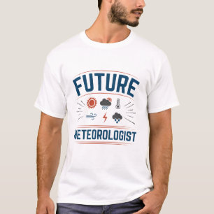 T-shirt Futur météorologue