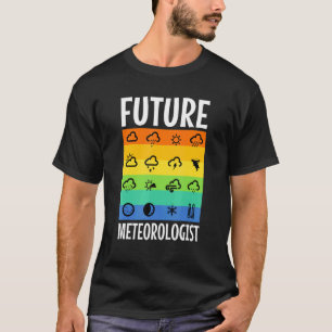 T-shirt Futur météorologue 2