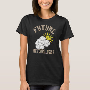 T-shirt Futur Météorologue Tempêtes de Pluie Solaire Grung