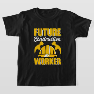 T-shirt Futur ouvrier du bâtiment cool