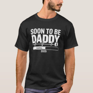 T-shirt Futur Papa en Route 2025 Drôle Futur Papa Grossess