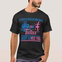 Futur papa son touchdowns fille Tutus Baby