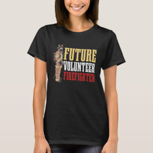 T-shirt Futur pompier volontaire pour tous Bénévoles Aide
