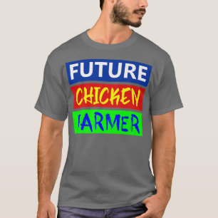 T-shirt Futur Producteur De Poulet, Poulet, Agriculteur, É