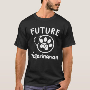 T-shirt Futur Vétérinaire Cadeau Vet Kit costume Hommes Fe
