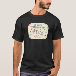 T-shirt Futur Vétérinaire Cool Vétérinaire Costume Desi
