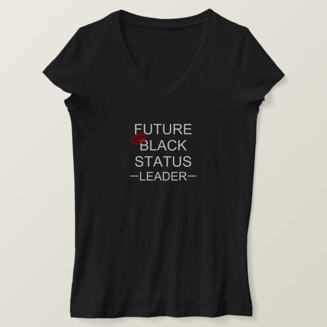 T-shirt Future Black Status Leader Tee (Design devant)