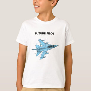 T-shirt Future chemise pilote de jet