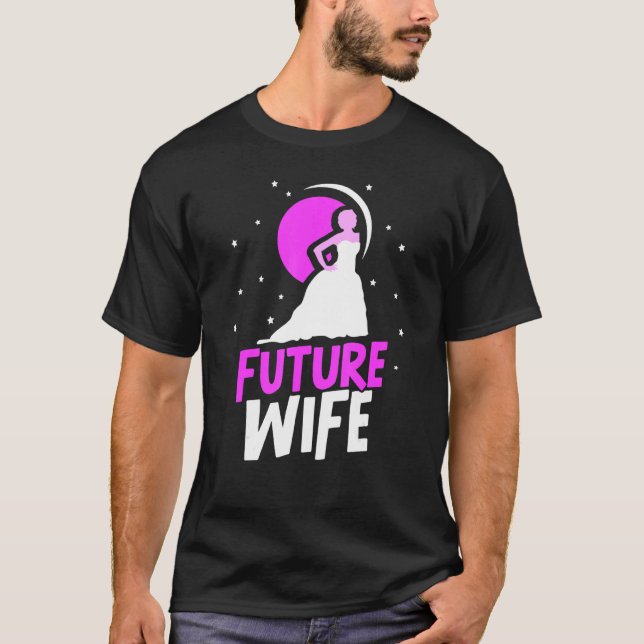 T-shirt Future épouse enterrement de vie de jeune fille ma (Devant)