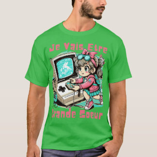T-shirt Future Grande Soeur 2025 Bientot Grande Soeur Anno