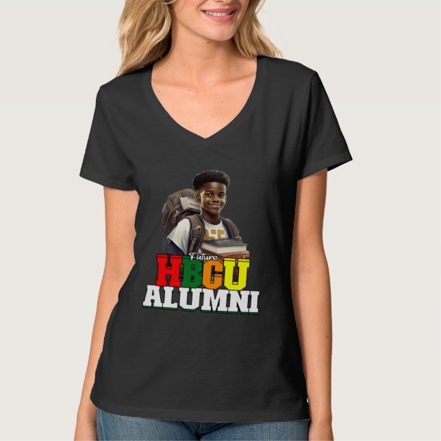 T-shirt Future HBCU Alumni Apparel Historical Black colleg (Devant)