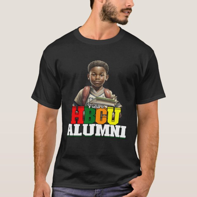 T-shirt Future HBCU Grad Alumni Apparel Black college For  (Devant)