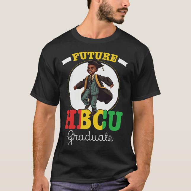 T-shirt Future HBCU Grad History Black College Youth Black (Devant)