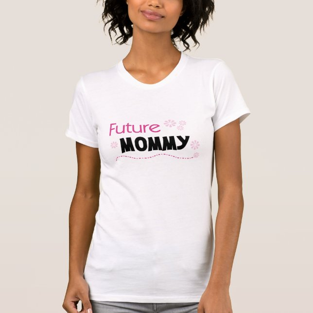 T-shirt Future maman (Devant)