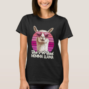 T-shirt Future Maman Elle Est Une Maman Lama Drôle Soo