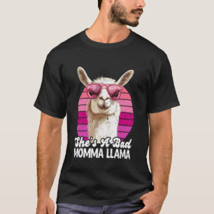 T-shirt Future Maman Elle Est Une Maman Lama Drôle Soo