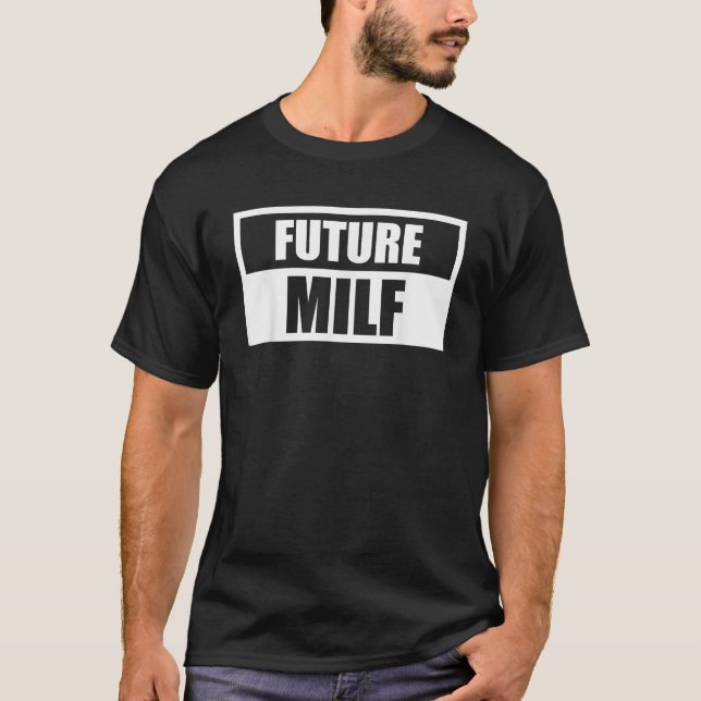T-shirt Future maman enceinte du MILF (Devant)