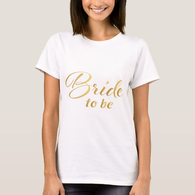 T-shirt Future mariée (Devant)