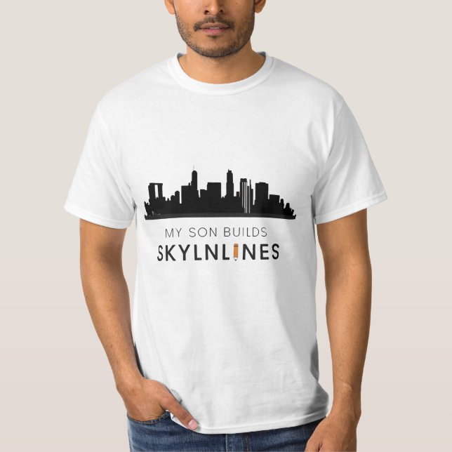 T-shirt Future Skyline Maker (Devant)