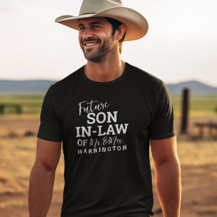 T-shirt Future Son In Law BV Groom Mariage